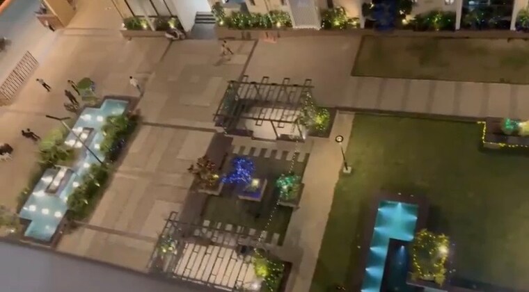 Exterior View, ambience-courtyard 2.5 Bedroom 1340 Sq.Ft. Apartment In Manikonda Hyderabad 10390381