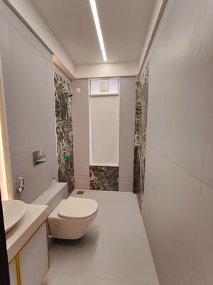 Bathroom in 4 BHK Apartment at Goodwill Wisteria, Vashi Sector 19d – for Sale