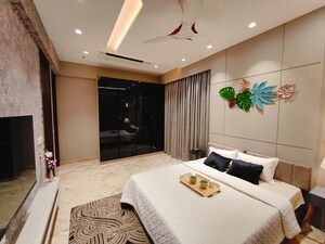 Bedroom in 4 BHK Apartment at Goodwill Wisteria, Vashi Sector 19d – for Sale