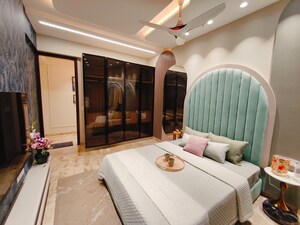 Bedroom in 4 BHK Apartment at Goodwill Wisteria, Vashi Sector 19d – for Sale