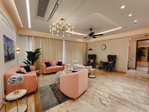 Living Room in 4 BHK Apartment at Goodwill Wisteria, Vashi Sector 19d – for Sale