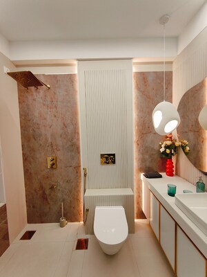 Bathroom in 4 BHK Apartment at Goodwill Wisteria, Vashi Sector 19d – for Sale