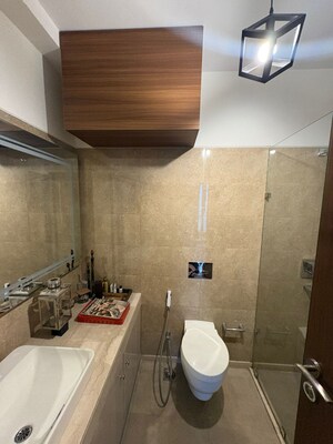 Bathroom in 3.5 BHK Apartment at M3M Latitude, Sector 65 – for Rent