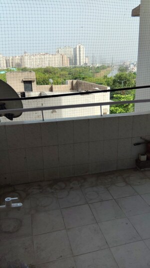 Balcony in 3.5 BHK Apartment at Sector 50 – for Rent