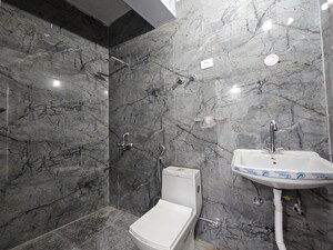 Bathroom in  Builder Floor at Saket – for Rent