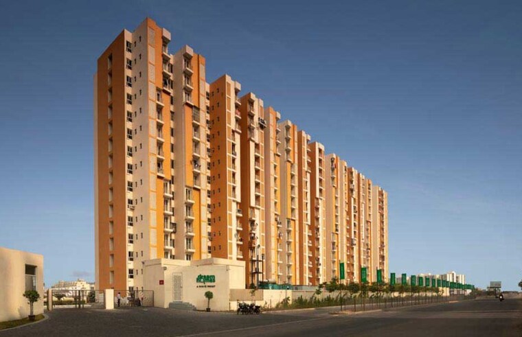 Exterior View, wave-dream-homes 2 Bedroom 840 Sq.Ft. Apartment In Wave City Ghaziabad 10390401