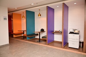 Building Lobby in  Co-working Space at Narsinghpur – for Rent