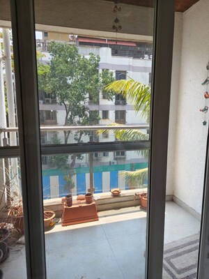 Balcony in 2 BHK Apartment at Arunali Society, Paud Road – for Rent