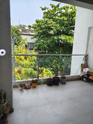 Balcony in 2 BHK Apartment at Arunali Society, Paud Road – for Rent