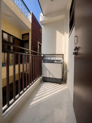 Balcony in 1 BHK Builder Floor at Saket – for Rent