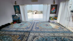 Bedroom in 3 BHK Builder Floor at Safdarjung Enclave – for Rent