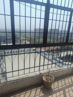 Balcony in 3 BHK Apartment at Raj Nagar Extension – for Sale