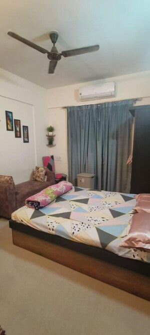 Bedroom in 2 BHK Apartment at LS Mehetre Laxmi Horizon, Punawale – for Rent