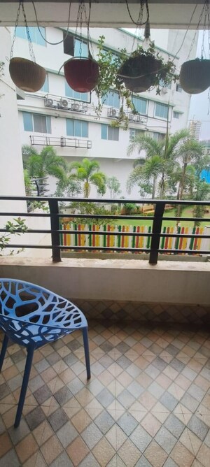 Balcony in 2 BHK Apartment at LS Mehetre Laxmi Horizon, Punawale – for Rent