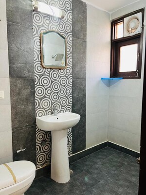 Bathroom in 3 BHK Builder Floor at South Extension ii – for Rent