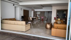 Living Room in 3 BHK Apartment at Cuffe Parade – for Rent
