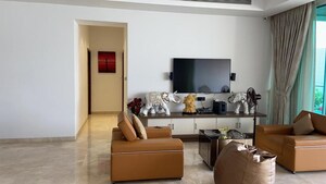 Living Room in 3 BHK Apartment at Cuffe Parade – for Rent