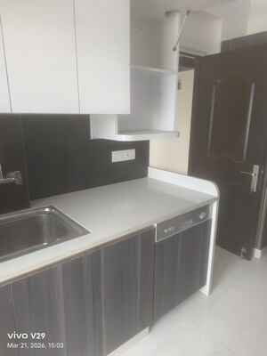 Kitchen in 3.5 BHK Apartment at DLF Windsor Court, Dlf Phase iv – for Rent