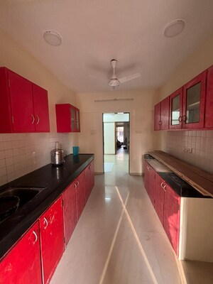 Kitchen in 3 BHK Apartment at Dheeraj Devika, Bandra West – for Rent