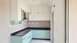 Kitchen in 2 BHK Apartment at Sobha Dream Gardens, Thanisandra Main Road – for Rent