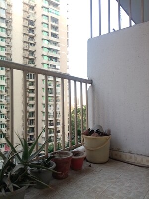 Staircase in 4 BHK Apartment at Saya Zion, Sector 4 Greater Noida – for Rent