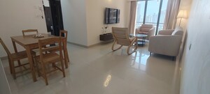 Living Room in 2 BHK Apartment at K Raheja Raheja Residency, Malad East – for Rent