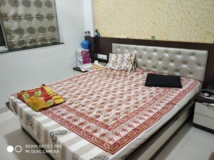 Bedroom in 2 BHK Apartment at Kakade City, Karve Nagar – for Rent