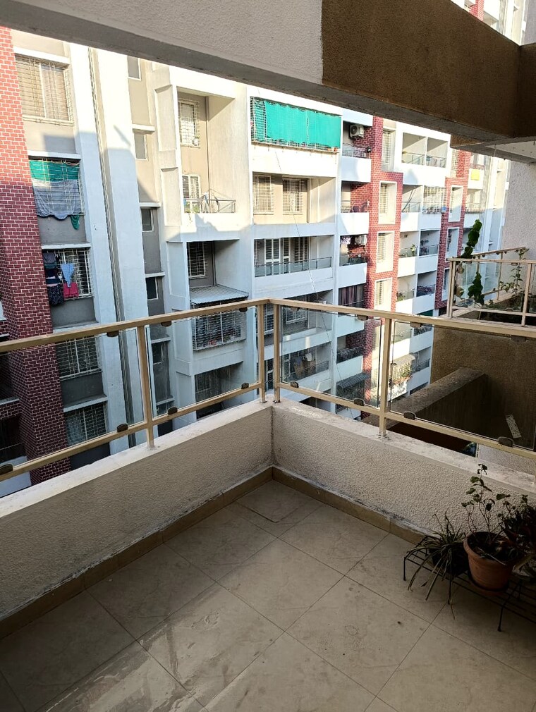 Balcony, sonesta 2 Bedroom 735 Sq.Ft. Apartment In Wakad Pune 10393039