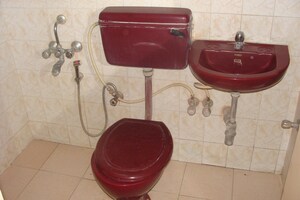 Bathroom in 2 BHK Independent House at Rt Nagar – for Rent
