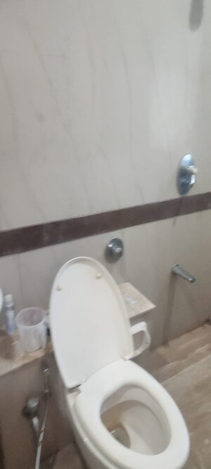 Bathroom in 2 BHK Apartment at K Raheja Heights, Malad East – for Rent