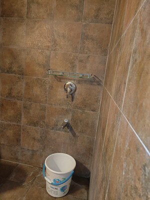Bathroom in 4 BHK Builder Floor at Shanti Niketan – for Rent