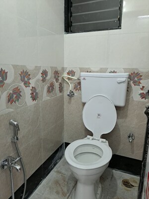 Bathroom in 2 BHK Apartment at Powai Cosmopolitan CHS, Powai – for Rent