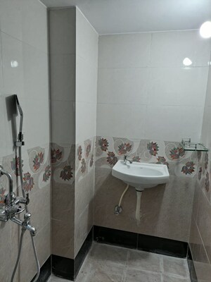 Bathroom in 2 BHK Apartment at Powai Cosmopolitan CHS, Powai – for Rent