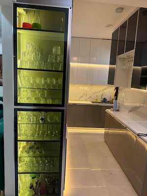 Kitchen in 3 BHK Apartment at Galaxy North Avenue, Gaur City 1 – for Sale