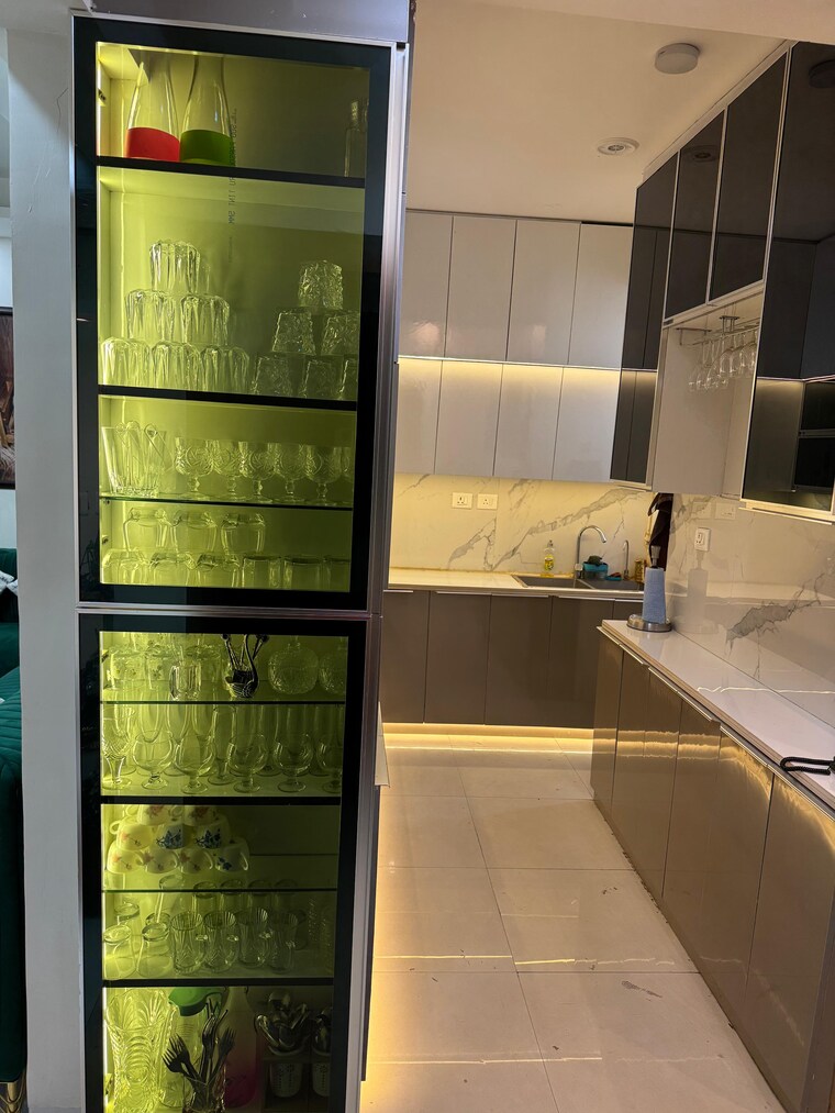 Kitchen, galaxy-north-avenue 3 Bedroom 1500 Sq.Ft. Apartment In Gaur City 1 Greater Noida 10398703