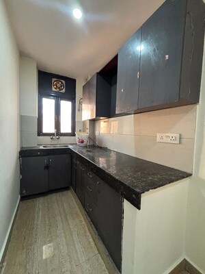 Kitchen in 1 BHK Apartment at Palm Residency Chhatarpur, Chattarpur – for Rent