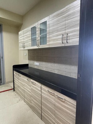 Kitchen in 3 BHK Apartment at Oberoi Realty Exquisite, Goregaon East – for Rent