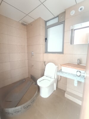 Bathroom in 2 BHK Apartment at Kalpataru Immensa B, Kolshet Road – for Rent