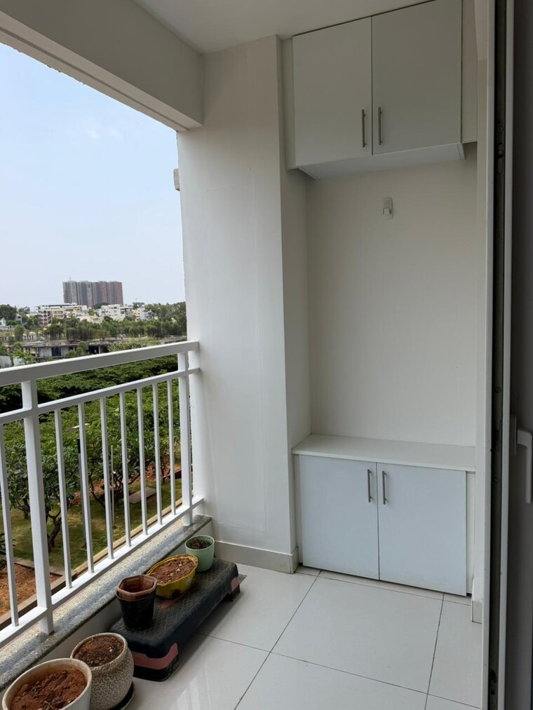 Balcony, puravankara-palm-beach 2 Bedroom 1200 Sq.Ft. Apartment In Hennur Bangalore 10401384