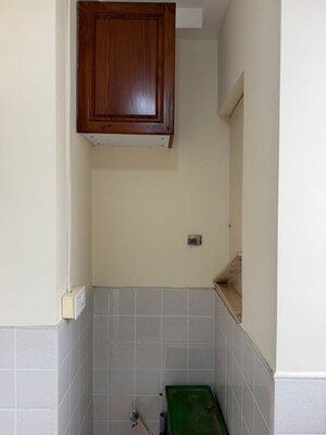 Bathroom in 2 BHK Apartment at Puravankara Palm Beach, Hennur – for Rent