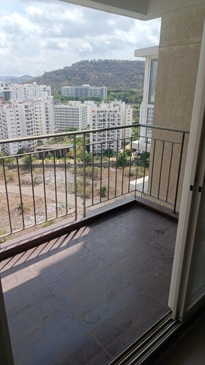 Balcony in 3 BHK Apartment at Pride Purple Park Titan, Hinjewadi – for Rent