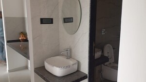 Bathroom in 3 BHK Apartment at Regency Astra, Baner – for Rent