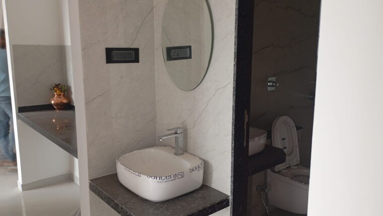 Bathroom, regency-astra 3 Bedroom 1200 Sq.Ft. Apartment In Baner Pune 10401391