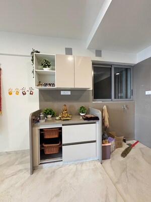 Kitchen in 3 BHK Apartment at Jhamtani Nandan Ace, Balewadi – for Rent