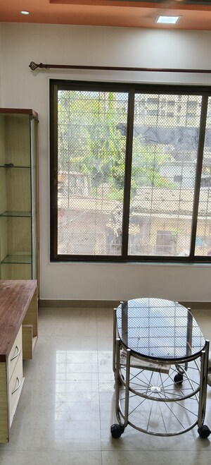 Living Room in 1 BHK Apartment at Nav Joytiling CHS, Goregaon East – for Rent