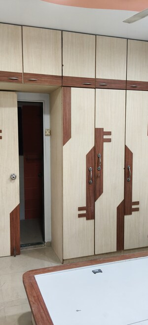 Master Bedroom in 1 BHK Apartment at Nav Joytiling CHS, Goregaon East – for Rent