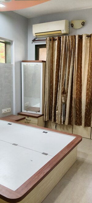 Master Bedroom in 1 BHK Apartment at Nav Joytiling CHS, Goregaon East – for Rent