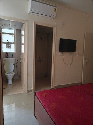 Bathroom in 1 BHK Apartment at Lotus Homz, Sector 111 – for Rent