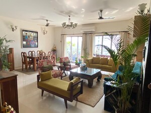 Living Room in 3.5 BHK Apartment at Tata Raheja Raisina Residency, Sector 59 – for Rent
