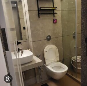 Bathroom in 1 BHK Apartment at Raymond Aashiyana, Vartak Nagar – for Sale